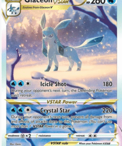 2023 Pokemon Crown Zenith Glaceon Vstar GG40 Ultra Rare NM